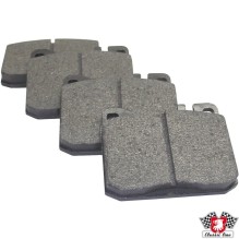 Brake pad set, front, 15.0 mm