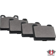 Brake pad set, rear, 15.5 mm