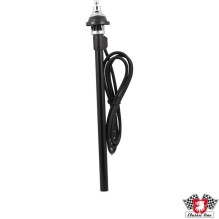 Antenna, telescopic, chrome, for front wing