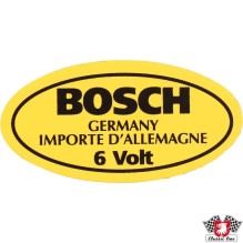 Sticker, 6 V for Bosch coil