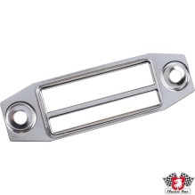 Radio cover, chromed, for Blaupunkt Bremen, Hamburg, Frankfurt etc.