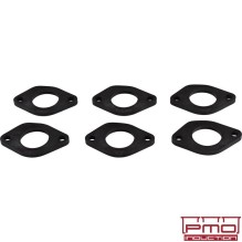 Insulator set for CIS intake manifold, 34 mm, 6 pieces