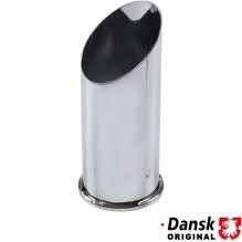 Exhaust tip. Fits Ø55 mm tail pipes. Made of chromed stainless steel