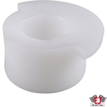 Shift coupler bushing, manual transmission, white. 2 pieces needed per car