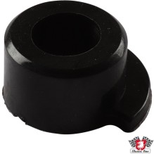 Shift coupler bushing, manual transmission, black. 2 pieces needed per car