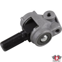 Shift rod coupling with bushings