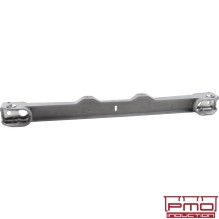 Auxiliary support for cars with shock absorber strut, aluminium