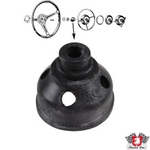 Steering wheel horn button rubber cap