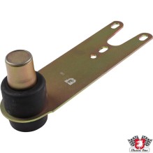 Spring plate with bushing, rear, left/right