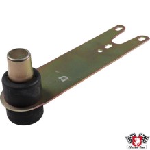 Spring plate with bushing, rear, left/right