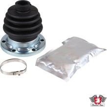 Axle boot set for CV joint, rear