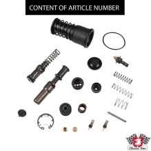 Master brake cylinder. Warning: Sensitive internal parts – You must read and understand the included installation manual ...