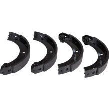 Brake shoe set with linings, rear, 180x25 mm, with E-mark