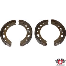 Brake shoe set for handbrake, 180x25 mm