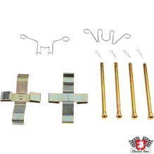 Brake pad hardware kit, front