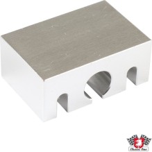 Holder for handbrake cable, aluminium