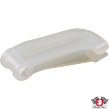 Lever for manual throttle (positioned between seats)