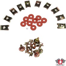 Mounting kit for one wing, front, left/right