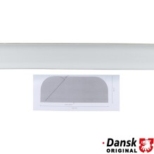 Lower rear panel, no cut-out, fiberglass