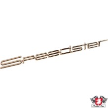 Speedster emblem for front fender, gold