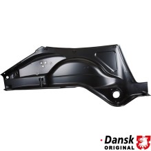 Wheel housing, complete, rear, left