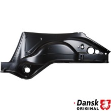 Wheel housing, complete, rear, right