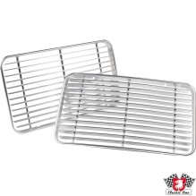 Ventilation grille set for engine