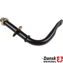 Support tube for rear bumper, with bolts and fittings, left/right