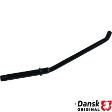 Support tube for rear bumper, long, left/right