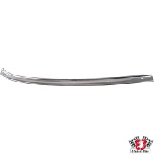 Trim for quarter window, bright anodized, right. Fits models with opening window