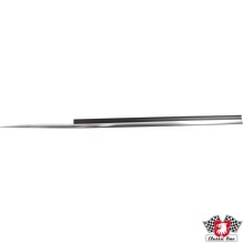 Moulding for door panel, bright anodized, left