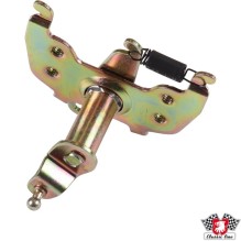 Push button for door lock, left