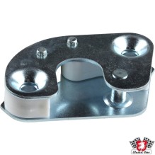 Striker plate for door, right. Also fits 1973-89 models, but originally they were yellow chromated