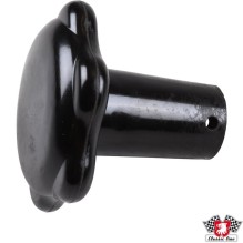 Knob for heater control, black