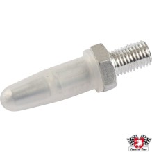 Targa top locating peg, transparent