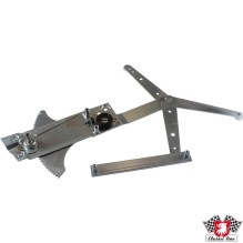 Window lifter, left. For models before 1977 window lifter rail 91154205700 and rubber ply 91154249140 is required