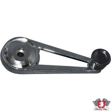 Window winder handle, chrome, left/right