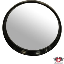 Door mirror with frame and rubber gasket, chrome, left/right