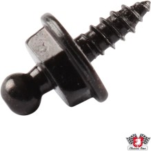 Tenax lower part, black, 4.2x10 mm