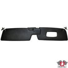 Sun visor set, black/black, left/right