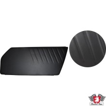 Interior door panel, vinyl, black, right