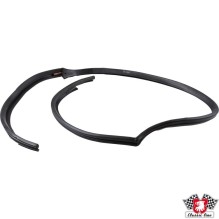 Seal for targa rollbar, front