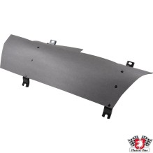 Cover for boot with cutout for brake booster, grey