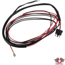 Wiring harness for 2 stage rear window heating