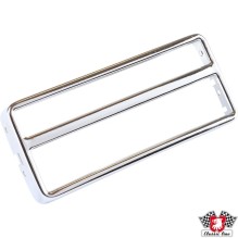 Radio cover, chromed, for Blaupunkt Hamburg, Frankfurt etc.