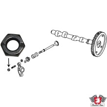 Adjusting nut for valve, M8