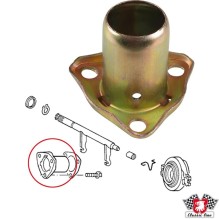 Sleeve for clutch release bearing, OE version with hole for oil drain