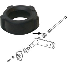 Bushing for spring plate, rubber