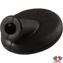 Rubber grommet for speedometer cable, fuel line and brake line