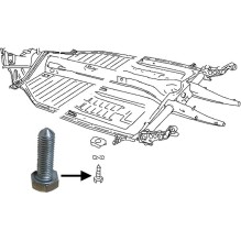 Bolt, Hex HD, for floor pan